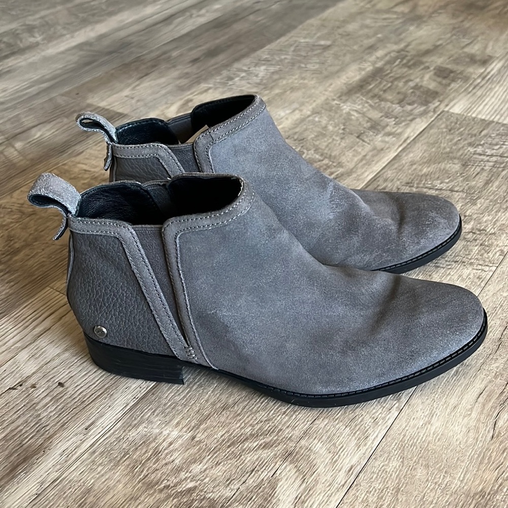 UGG Aureo Suede Leather Ankle Boot.